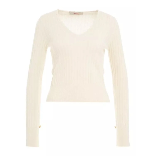 Jucca Knit Sweater White 