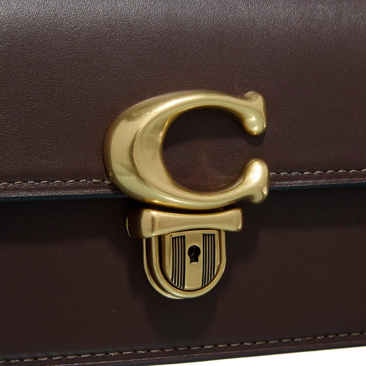 Coach Crossbody bags Glovetanned Leather Studio Baguette Bag in bruin
