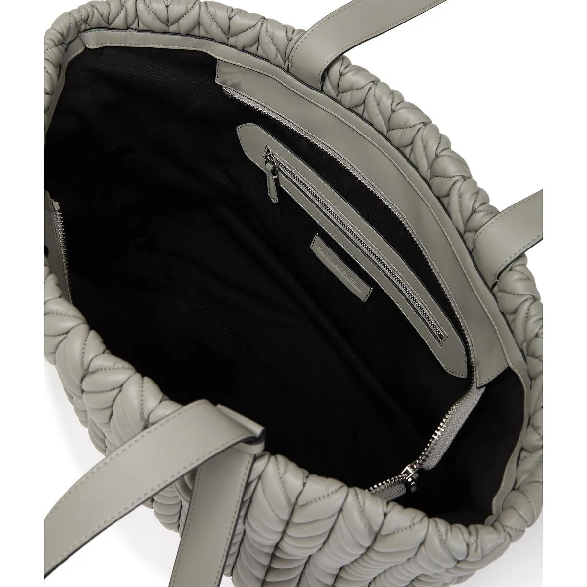 Thumbnail - Karl Lagerfeld Shopper - K/WEAVE GROSSE TOTE-BAG - Gr. unisize - in Grau - für Damen
