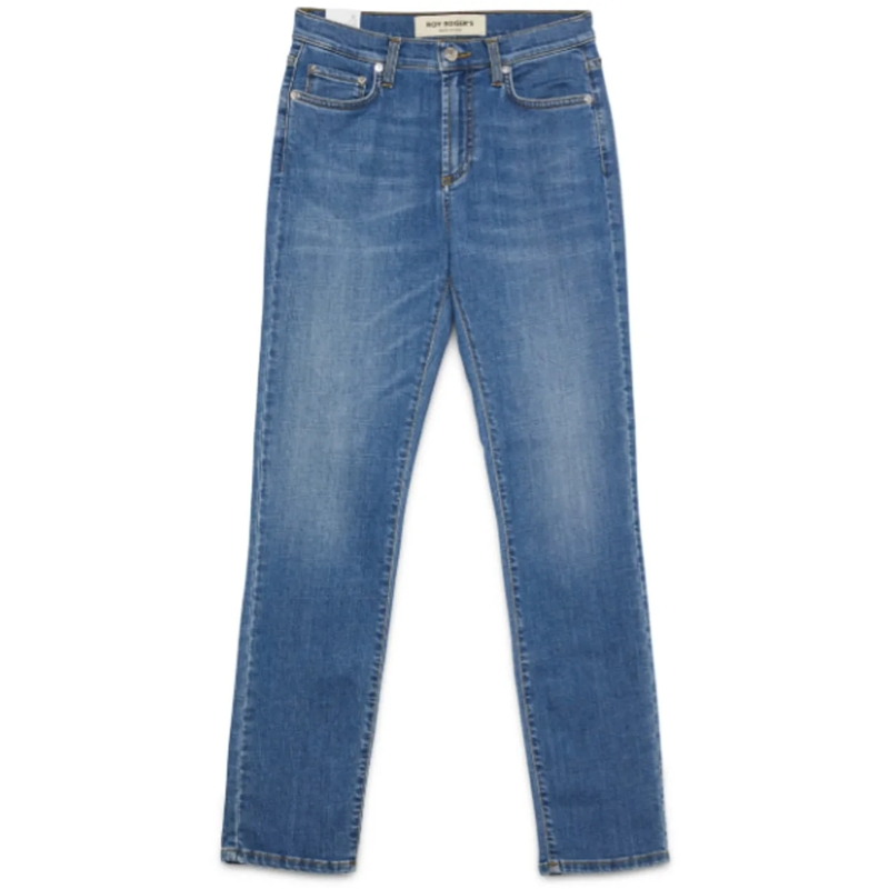 ROY ROGER'S Jeans à jambe droite Jeans Denim blau