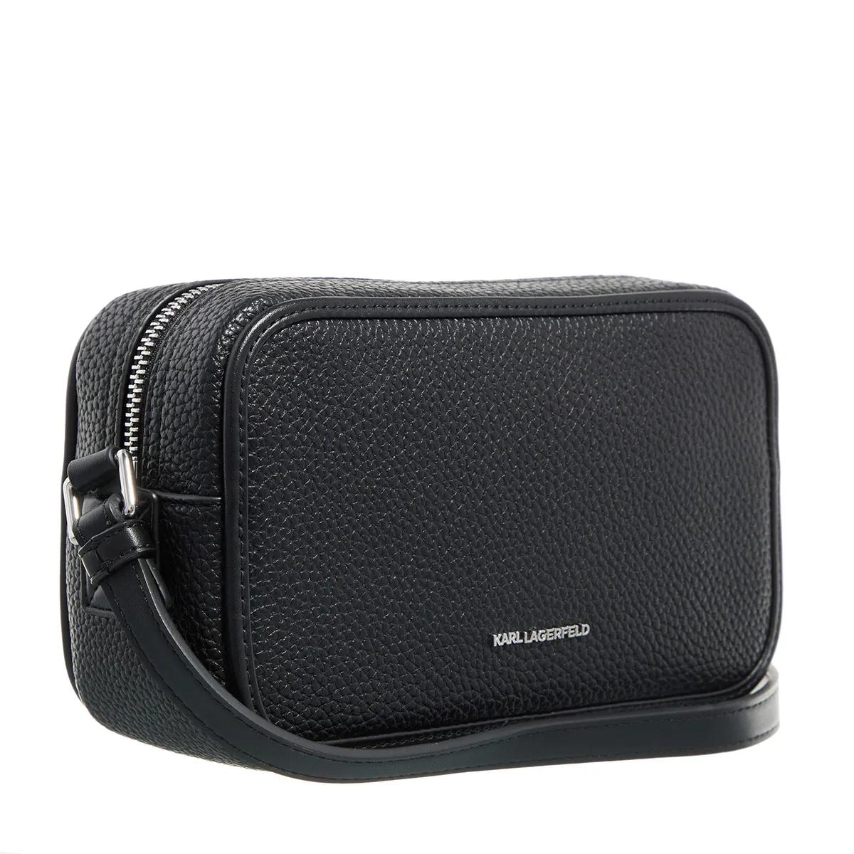 Karl Lagerfeld Crossbody bags K Skuare Camera Bag Grainy in zwart