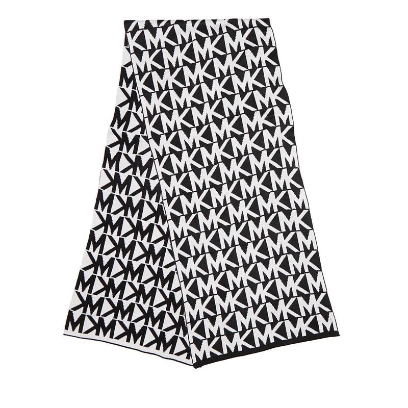 MICHAEL Michael Kors Écharpe en laine Major Mk Black