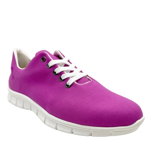 thies Low-Top Sneaker thies ® Cottonrunner fuchsia | vegan aus Biobaumwo mehrfarbig