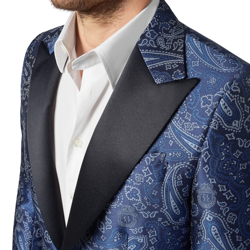 BILLIONAIRE Blazer Blazer Paisley blau(Image 4)