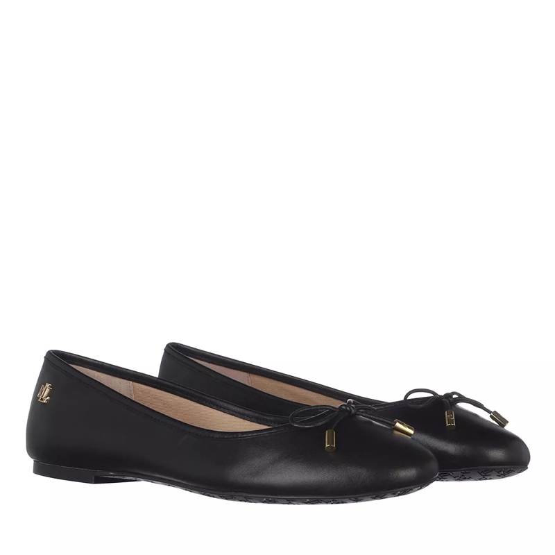 Lauren Ralph Lauren Ballerinas Jayna Flats Ballet Black