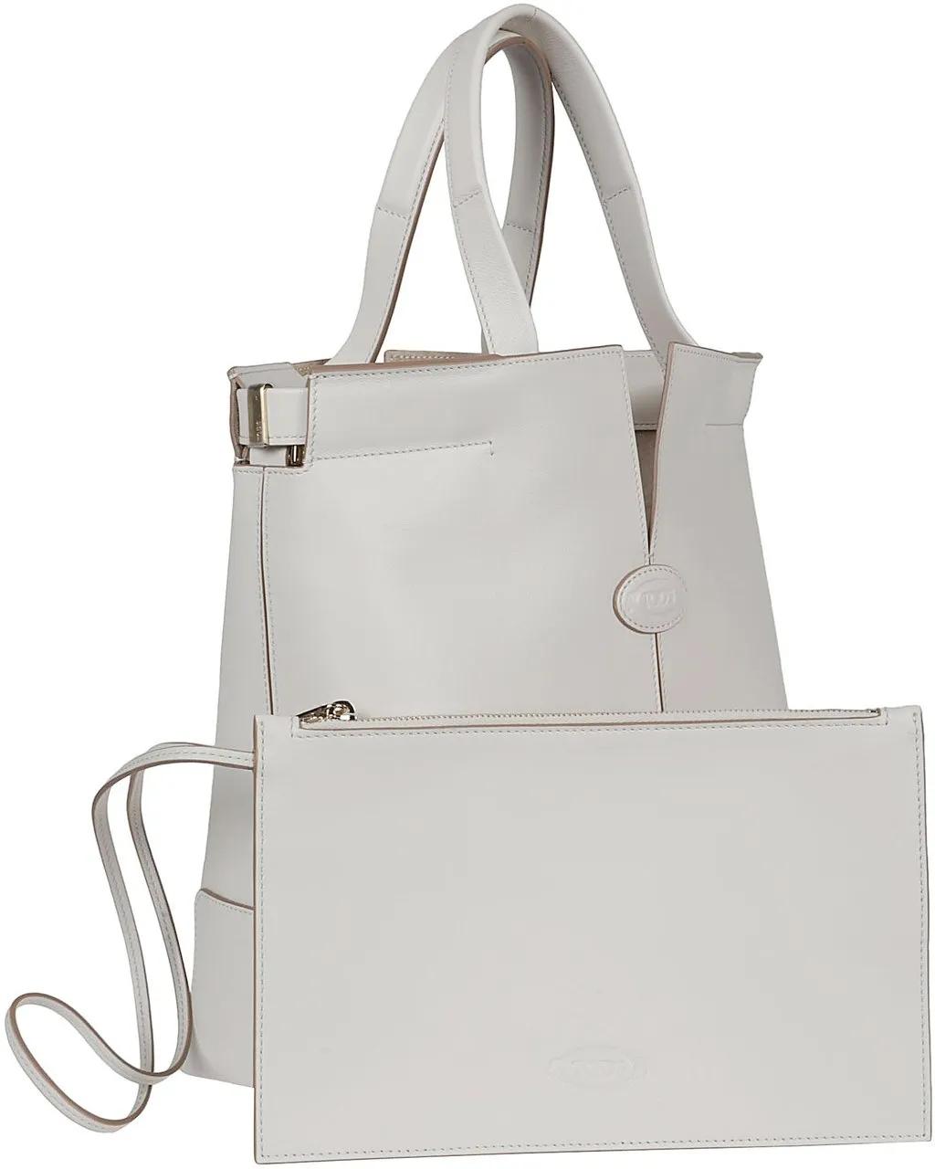 TOD'S Crossbody bags Small Dbm Shopping Bag White in wit