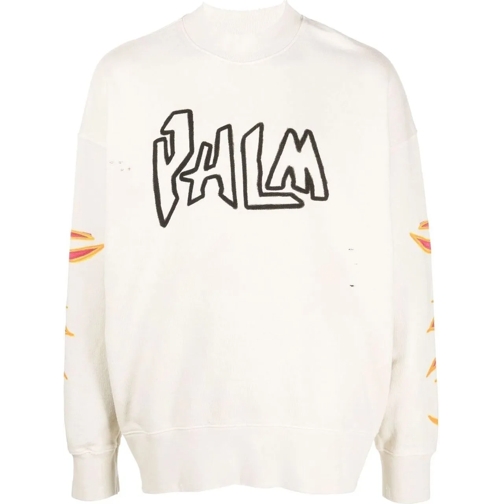 Palm Angels  Sweaters White weiß