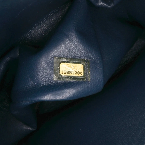 Chanel Sac à bandoulière 2011 Jumbo Classic Caviar Double Flap blau (Image 2)