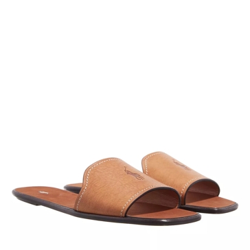 Men's polo clearance leather flip flops