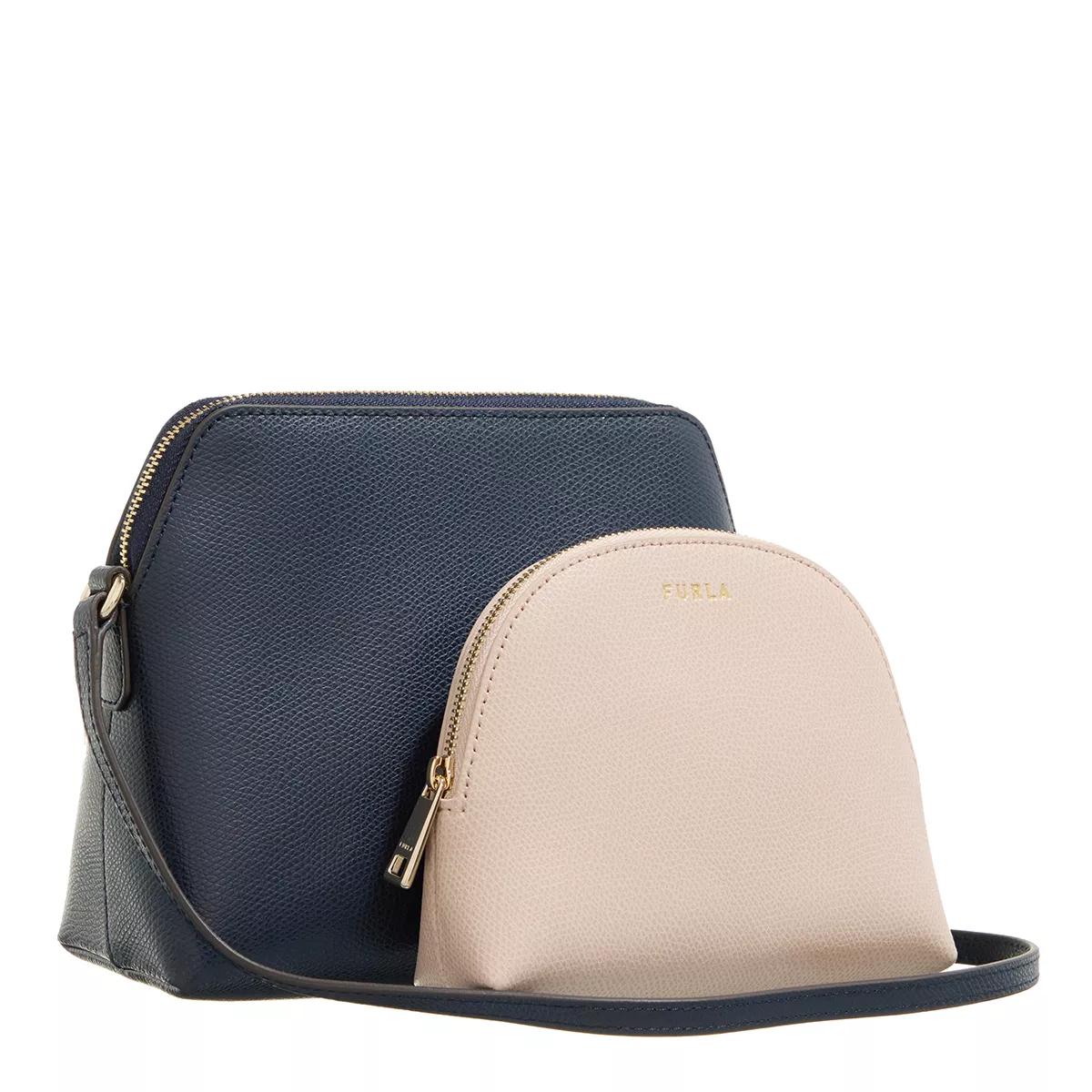 Furla Crossbody bags Camelia Mini Crossbody Set in blauw