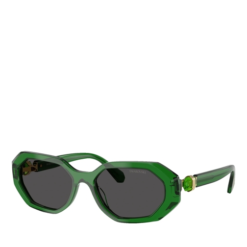 Swarovski 0SK6028 Transparent Green Sonnenbrille