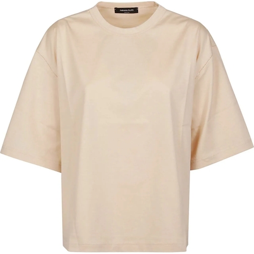 Fabiana Filippi T-shirts T-shirt Nude & Neutrals beige