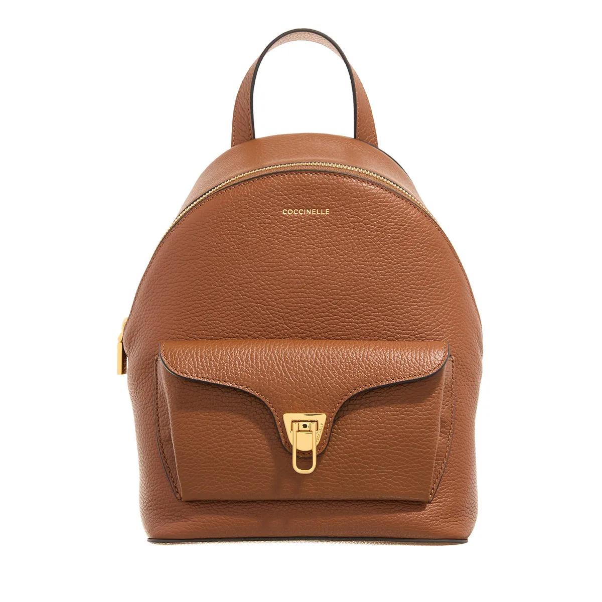Coccinelle Women's Cognac Backpacks - Beat Generatio - Backpacks For Unisize