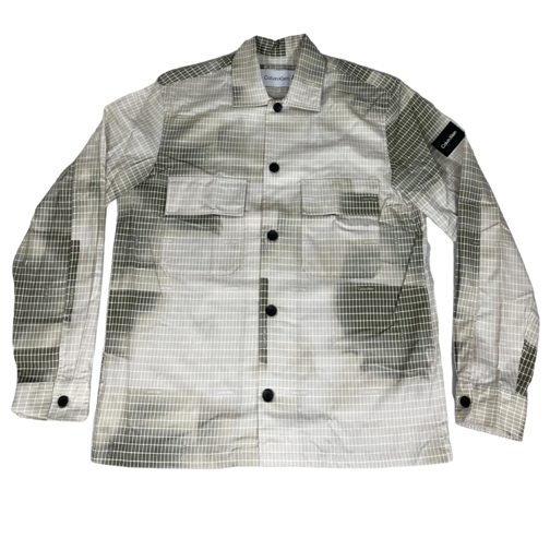 Calvin Klein COTTON TWILL AOP OVERSHIRT mehrfarbig Shirts