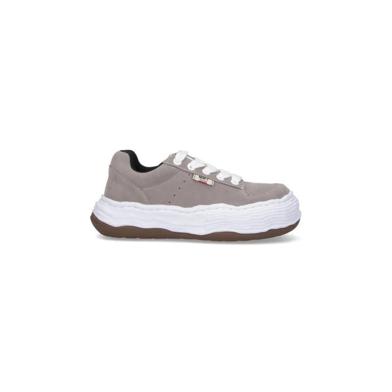 Maison Mihara Yasuhiro Lage-top sneaker Low-Top Sneakers In Grey Calf Leather Grey