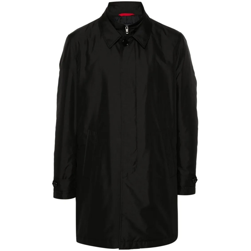 Fay Parka Black Morning Waterproof Coat Black