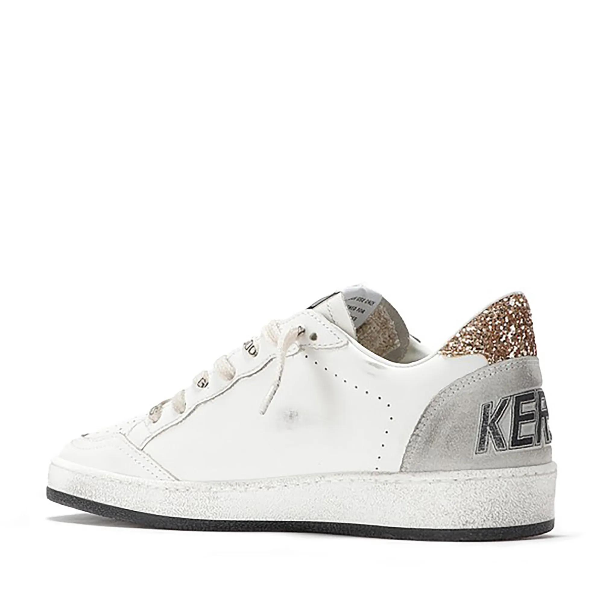 Golden Goose Low-Top Sneakers White Ball Star Leather Sneakers in wit