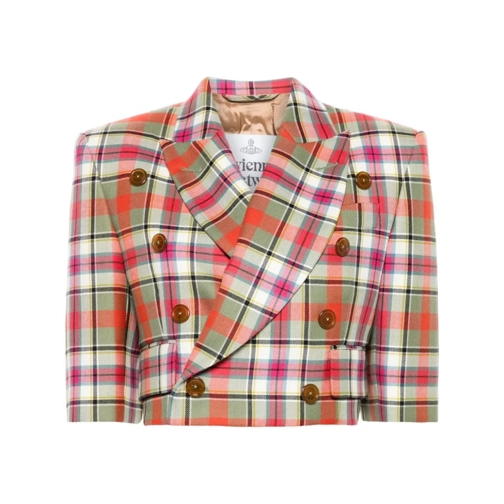 Vivienne Westwood Blazer Cut Off Blazer Multicolor