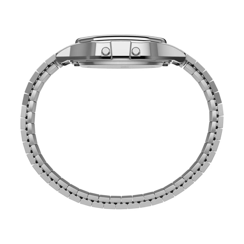 Timex Automatikuhr Digitaluhr Timex T80 silber(Image 5)