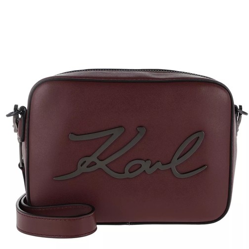 Karl Lagerfeld K/Signature Camerabag Wine Cross body-väskor
