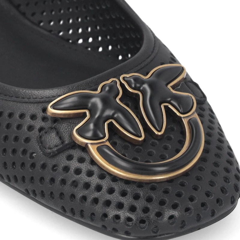 Pinko Balletschoenen Max 11 - Ballerina Nappa Black Black(Image 7)
