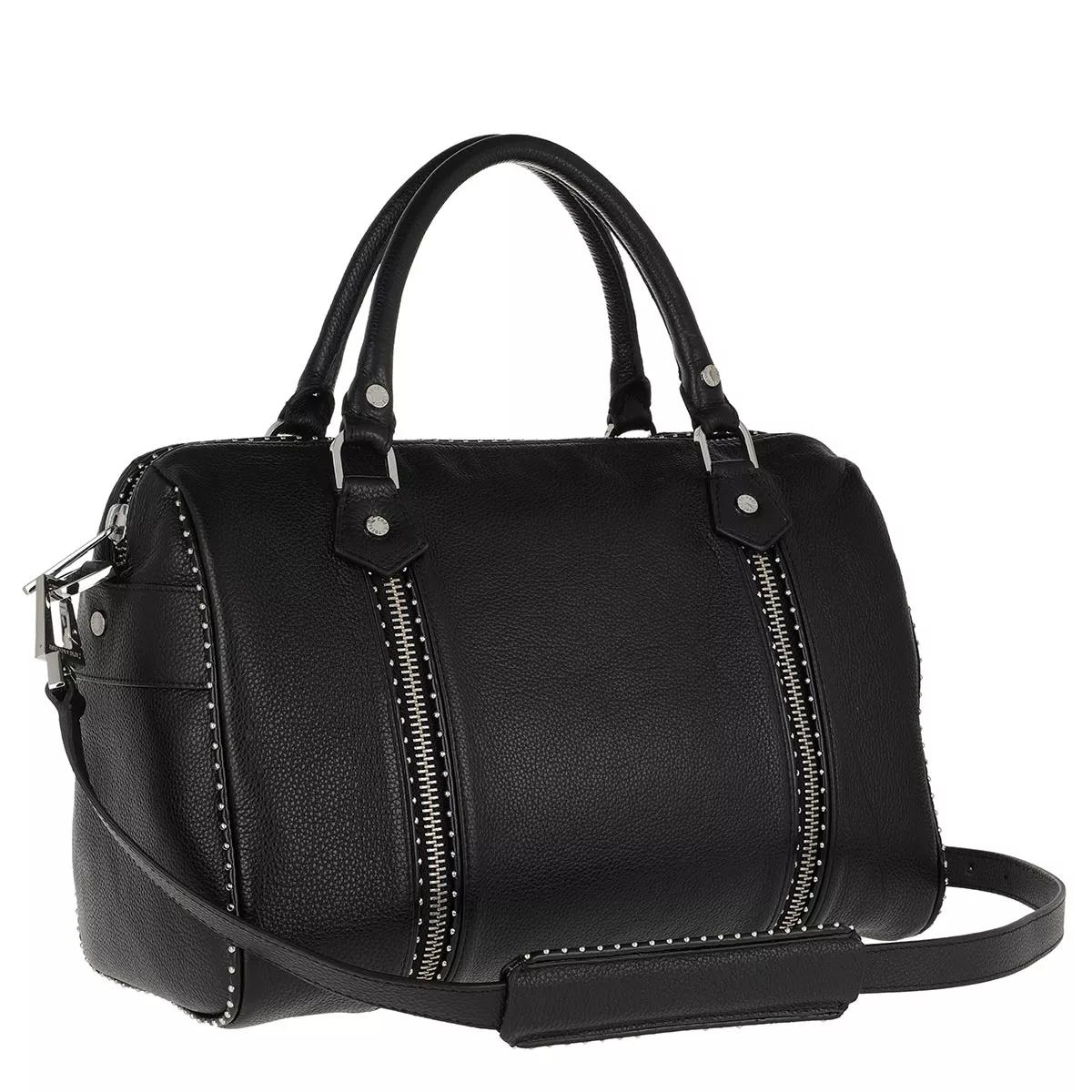 Zadig & Voltaire Weekender Sunny Medium Studs Travel Bag in zwart