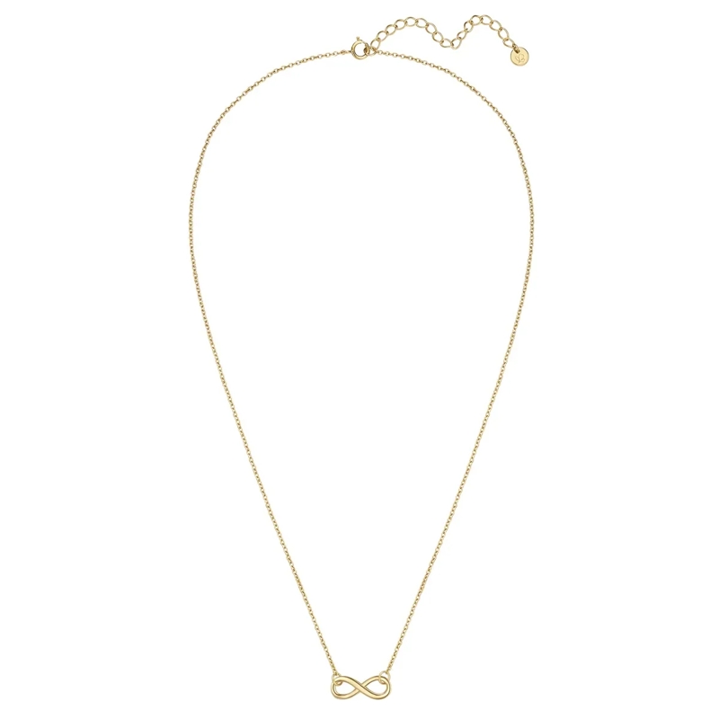 Glanzstücke München Mittellange Halskette Sterling Silber Halskette Infinity gold(Image 2)