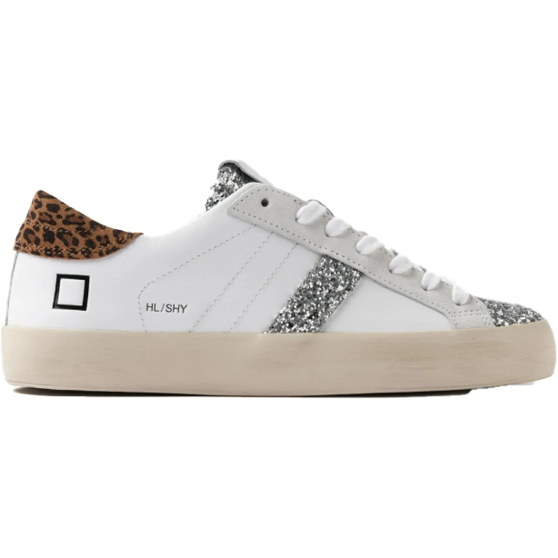 D.A.T.E Low-Top-Sneaker D.A.T.E. Sneakers Biancoleopardato mehrfarbig