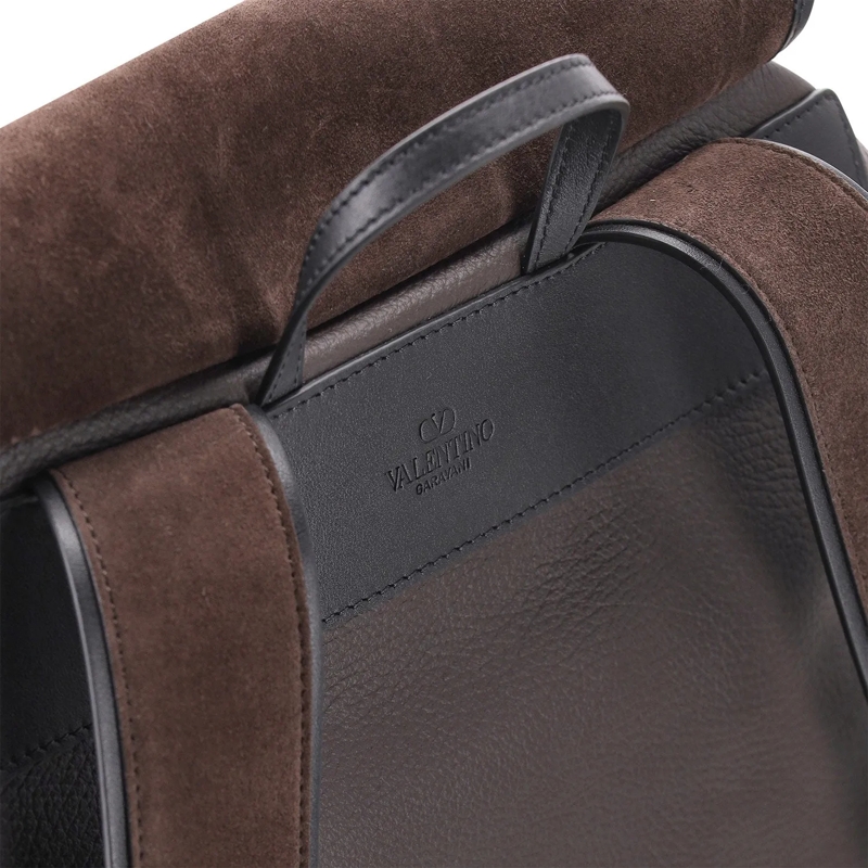 Valentino Garavani Rucksack Rucksack aus Veloursleder braun(Image 5)