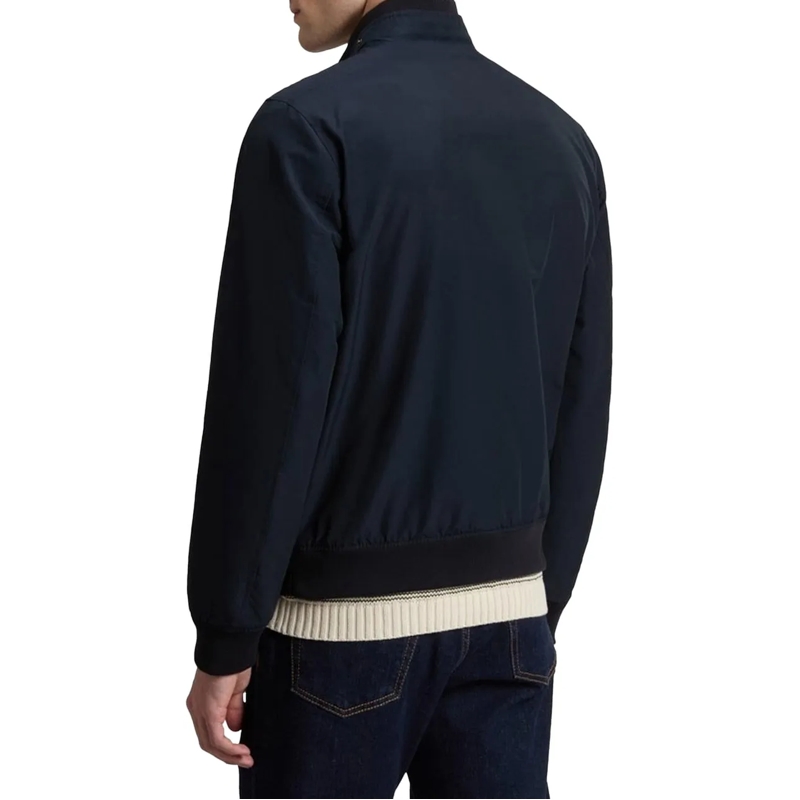 Woolrich Daunenjacke Heren Spring Lewis Bomber blau(Image 3)