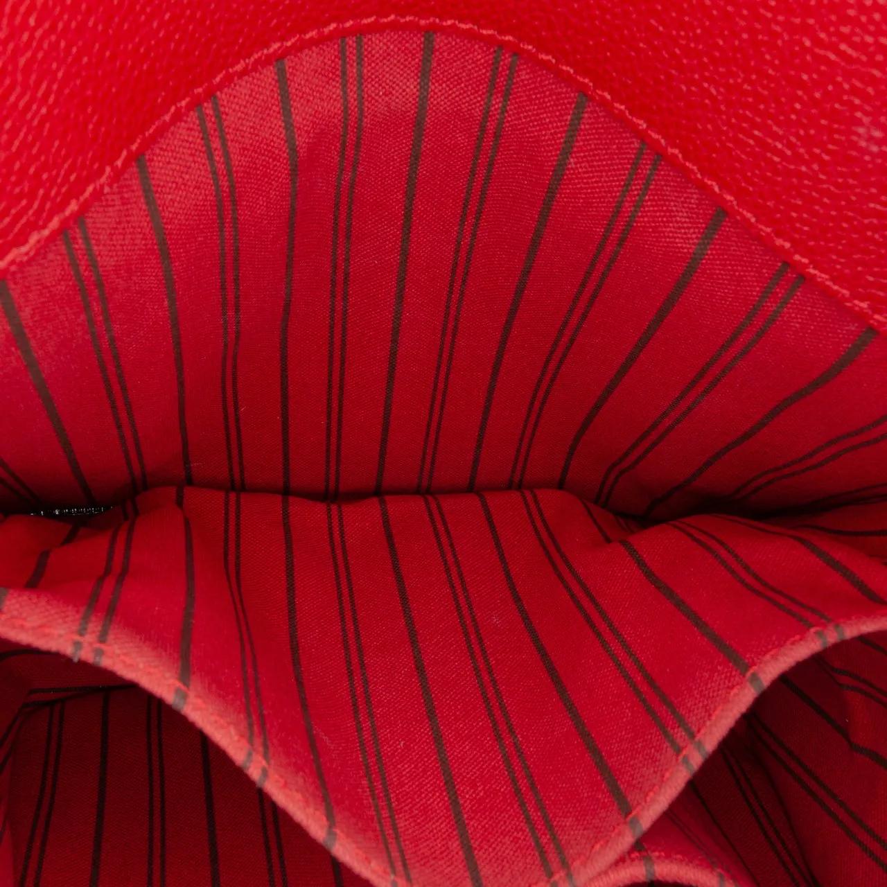 Thumbnail - Louis Vuitton Hobo Bags - Monogram Empreinte Pochette Metis - Gr. unisize - in Rot - für Damen