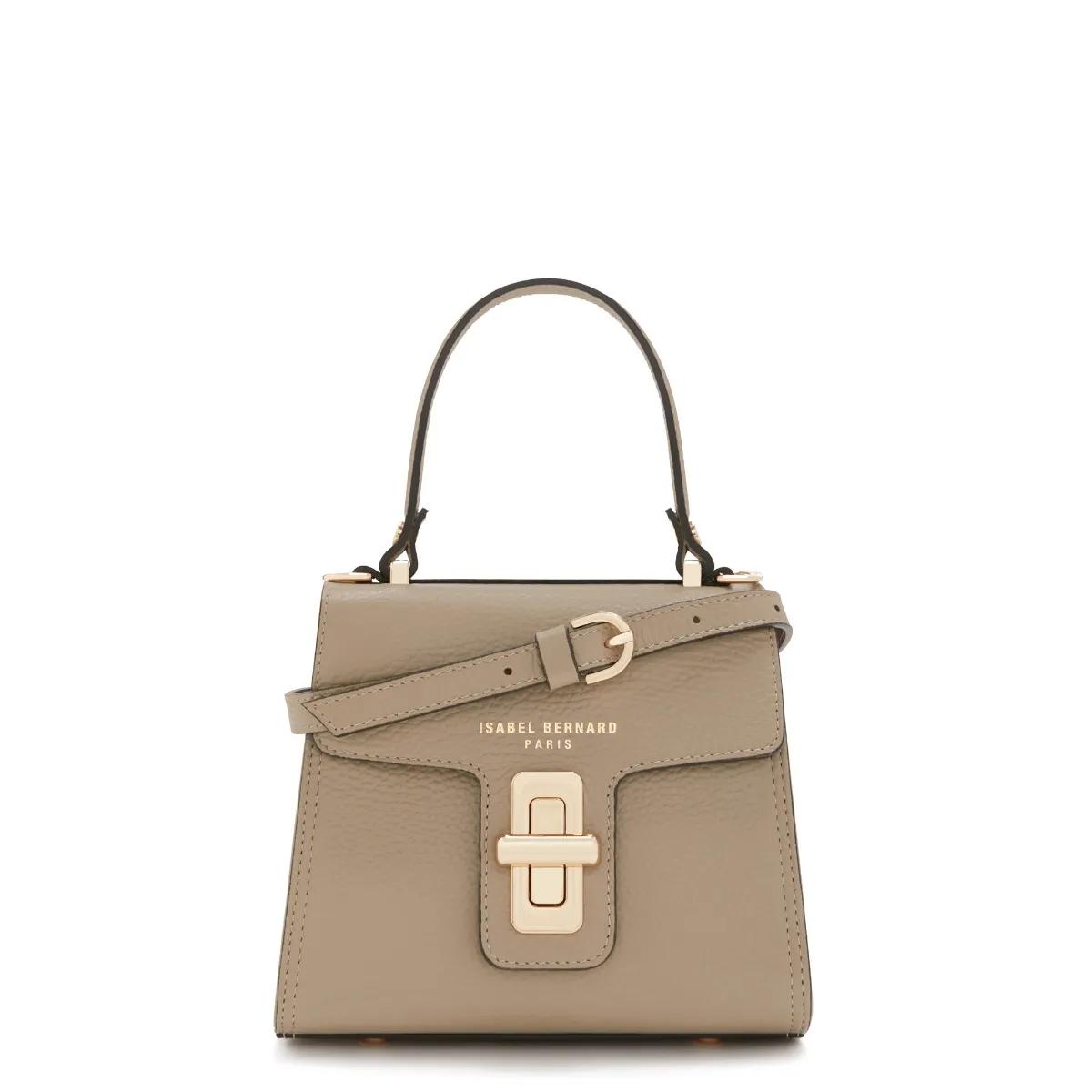 Isabel Bernard Crossbody Bags - Isabel Bernard Femme Forte damen Handtasche Taupe - Gr. unisize - in Taupe - für Damen