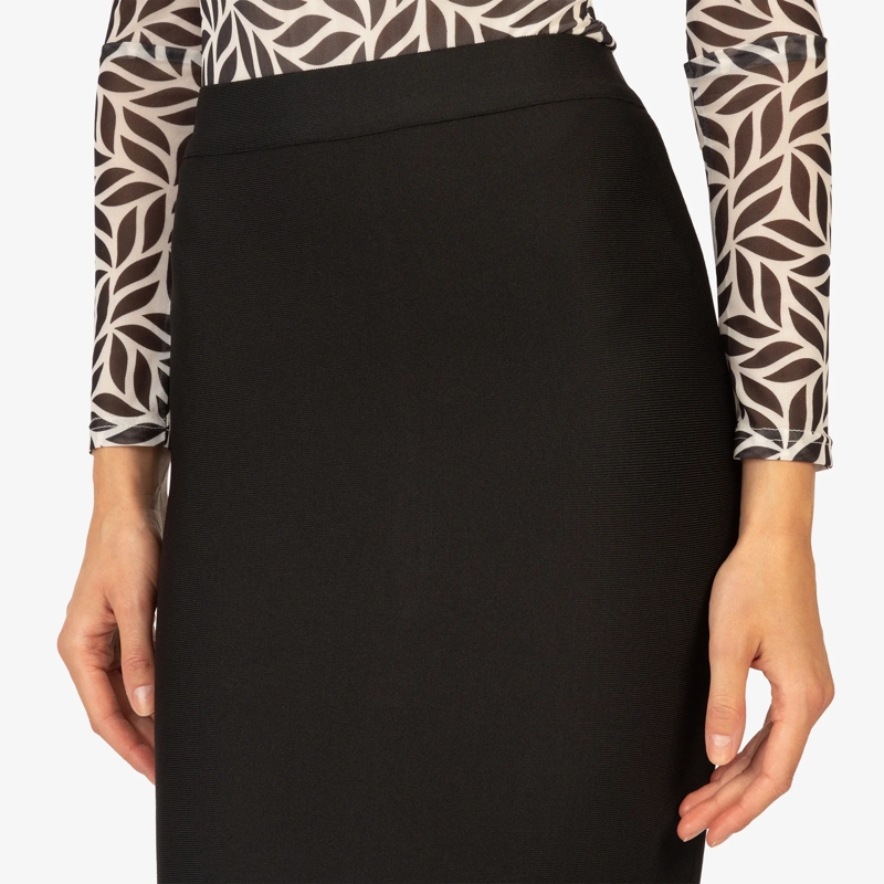Kraimod Bleistiftrock Abendrock schwarz(Image 5)