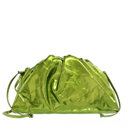 Bottega Veneta The Mini Pouch Green Crossbody Bag