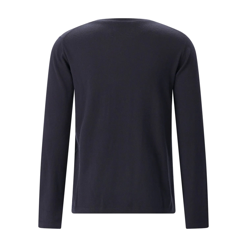 Extreme Cashmere T-shirt Longsleeve Jones aus Kaschmir-Mix dunkelblau(Image 2)