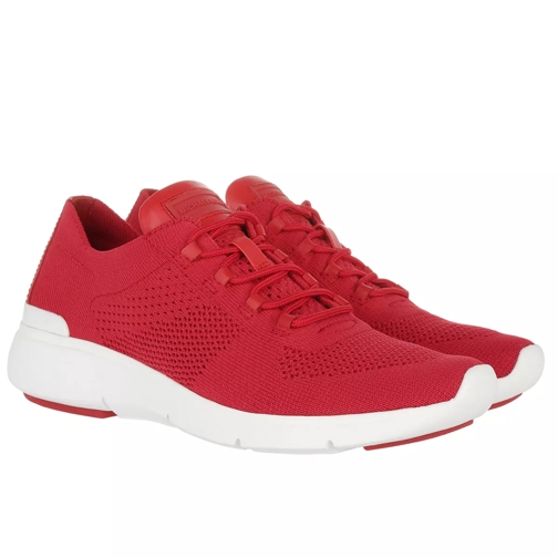 MICHAEL Michael Kors Skyler Trainer Fabric Sneaker Bright Red Low-Top Sneaker