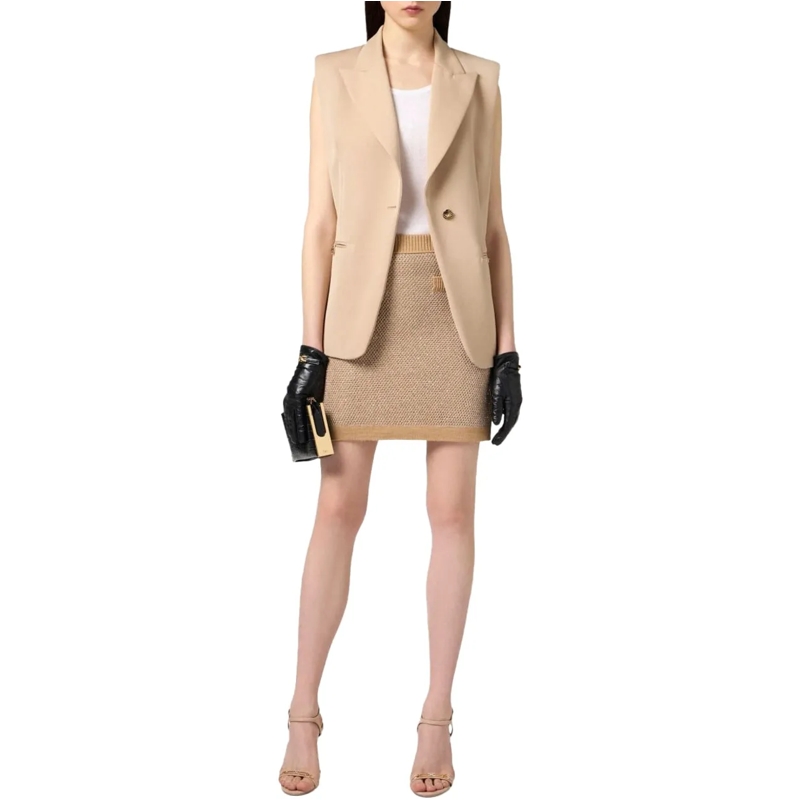 Elisabetta Franchi Midirock Skirts Beige beige