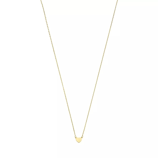 Isabel Bernard Belleville Amore 14 karat necklace with heart Gold Kurze Halskette