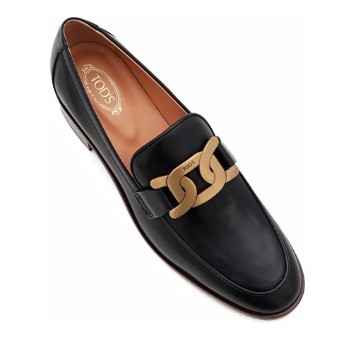 Tod's Ballerine 35mm Leather Loafers Black (Image 8)