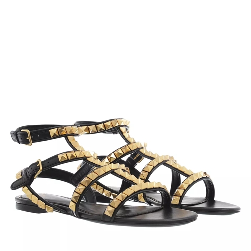 Valentino Garavani Rockstud Sandals Black Romeinse sandaal