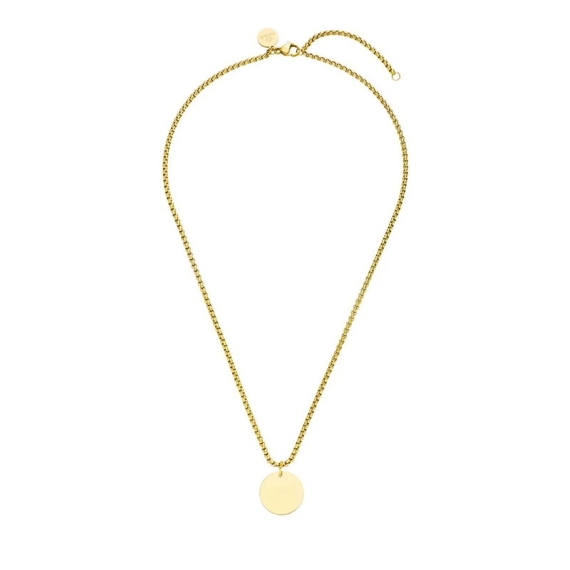 Purelei Mittellange Halskette Halskette Kumu O Coin gold