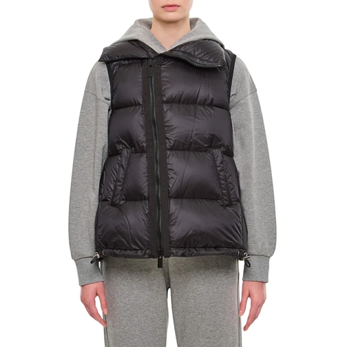 Sacai Übergangsjacke Puffer Vest Black