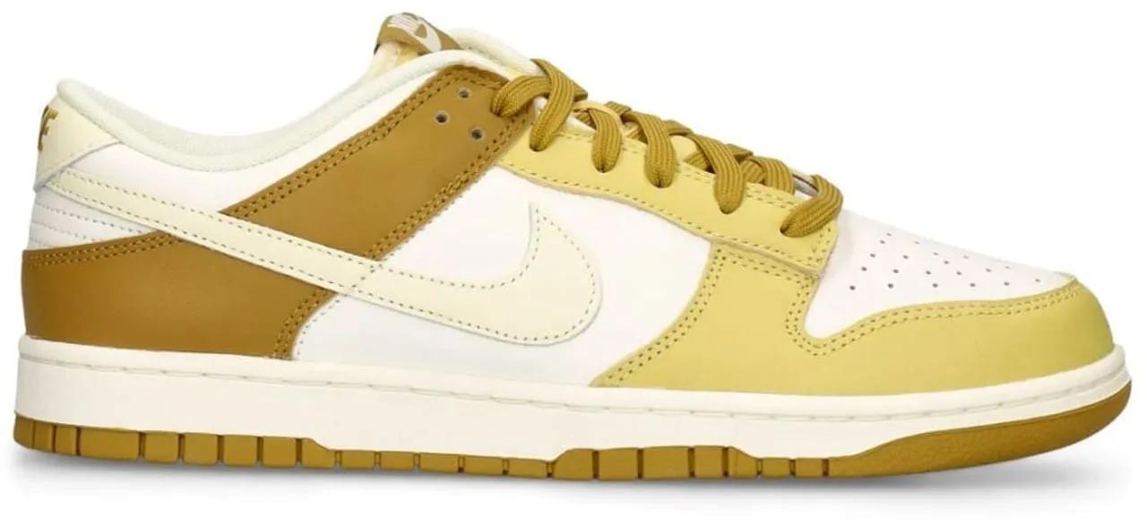 Nike Low-Top Sneaker - Dunk Low Retro Sneakers - Gr. 44,5 (EU) - in Beige - für Herren