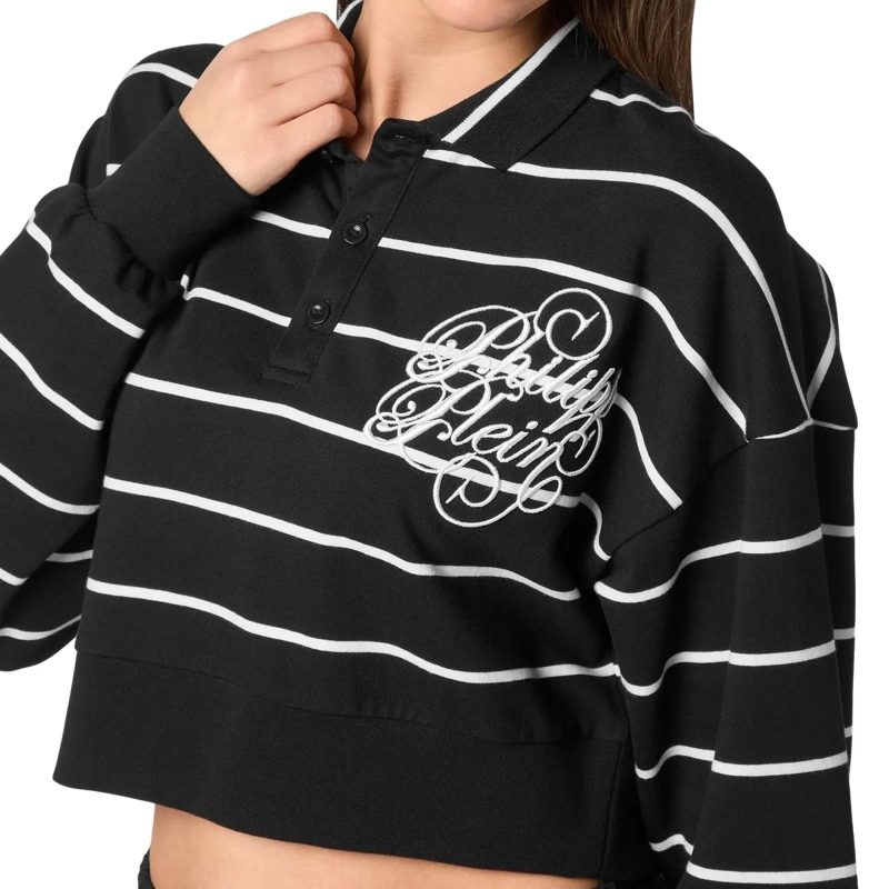 Philipp Plein Polohemd Polohemd schwarz(Image 5)