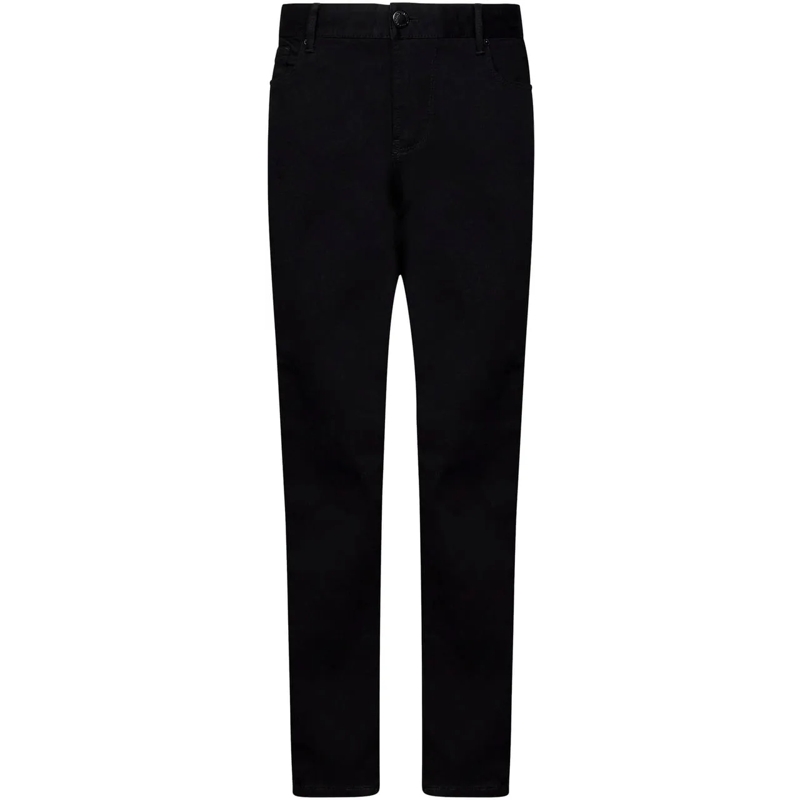 Emporio Armani Jeans à jambe droite Jeans Black schwarz