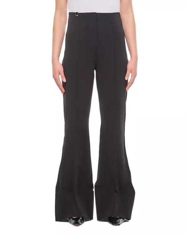 Jacquemus - High-Waisted Bell Bottom Pant - Größe 40 - black