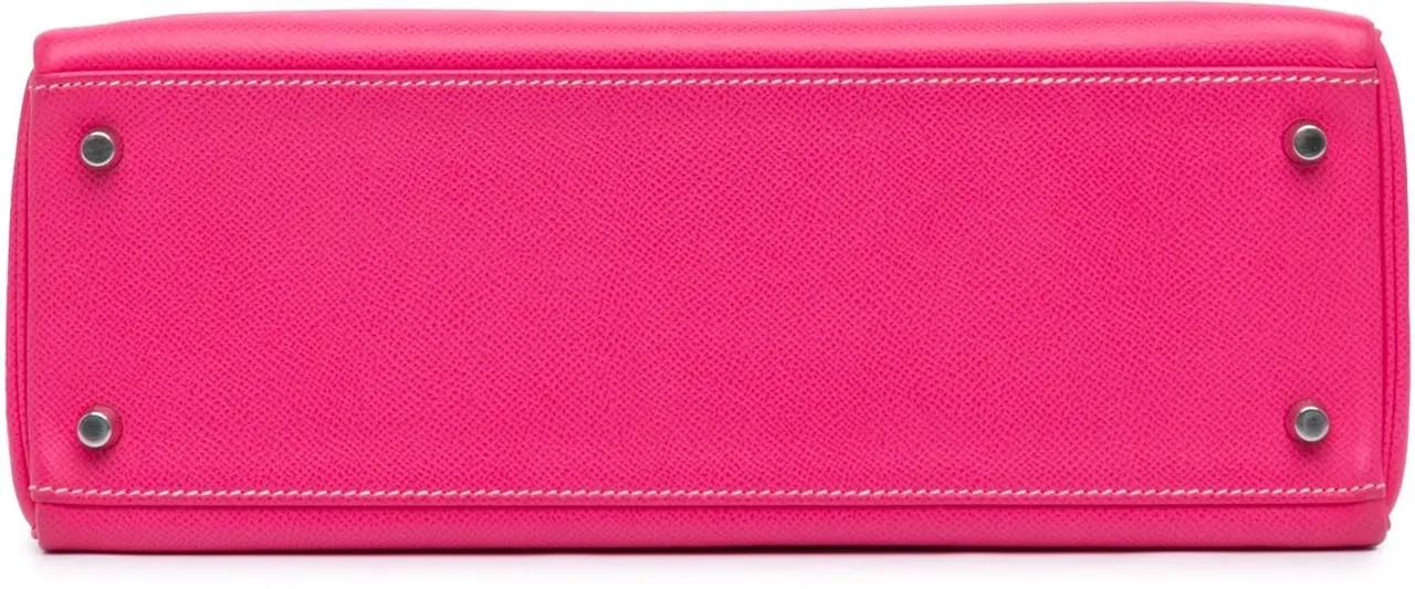 Hermès Totes & shoppers Epsom Candy Kelly II Retourne 32 in poeder roze