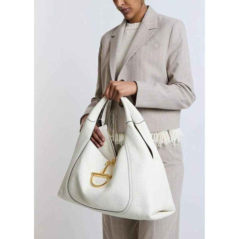 Gucci Hobo Bag Softbit Maxi White(Image 2)