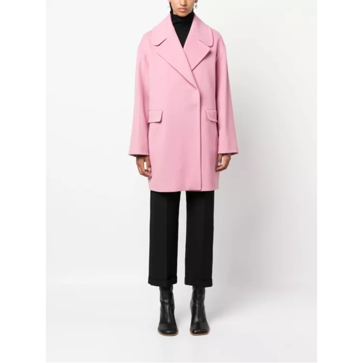 Pink hot sale short coat