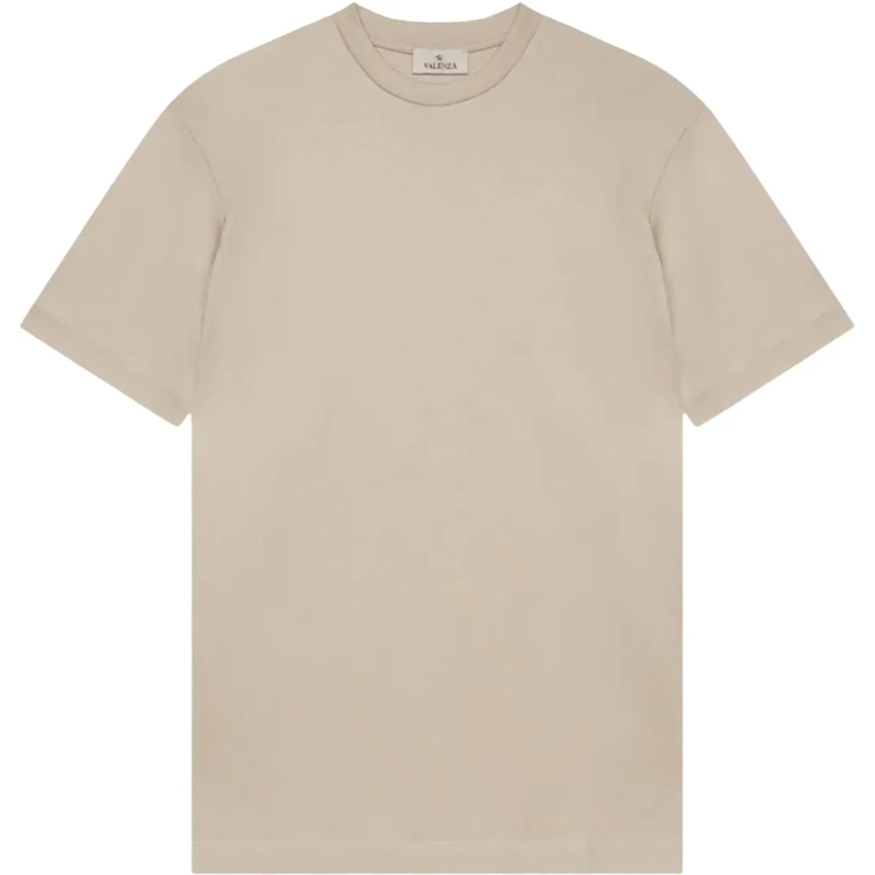 VALENZA T-shirt Valenza Interlock Supima T-shirts Beige 1001 beige
